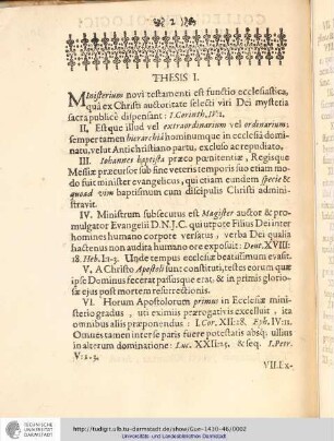 Collegii Theologici Privato-Publici Exercitatio ; Exercitatio trigesima prima