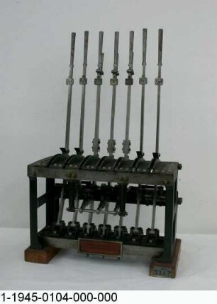 Weichen- und Signalstellwerk nach Rüppell/Büssing, Modell 1:3