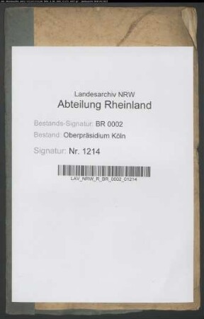 Jurisdiktions-Verhältnis der Landwehr