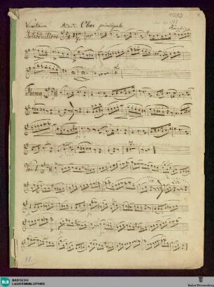 Variations - Don Mus.Ms. 1092 : ob, orch; G