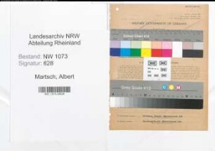 Entnazifizierung Albert Martsch , geb. 17.10.1894 (Fabrikdirektor)