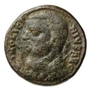 Münze, Follis, 317 - 320 n. Chr.