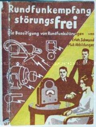 Kommunistische Tarnschrift über den VII. Weltkongreß der Kommunistischen Internationale im Umschlag eines Heftes über Rundfunkempfang