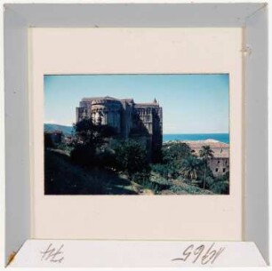 Cefalù: Kathedrale, Apsiden an der Ostseite (Foto 1965)