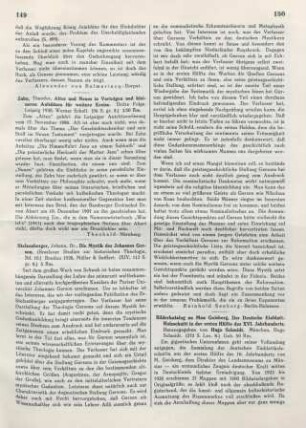 149-150 [Rezension] Stelzenberger, Johannes, Die Mystik des Johannes Gerson