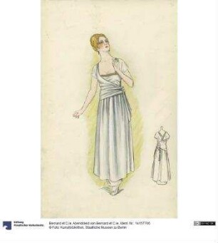 Abendkleid von Bernard et C.ie