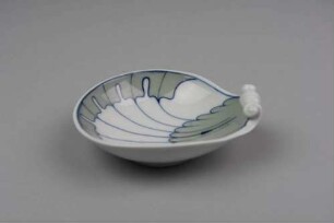 Muschelschale aus dem Flügelmuster-Service