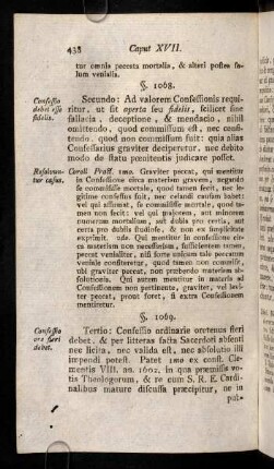 438 - 449, § 1068 - 1074