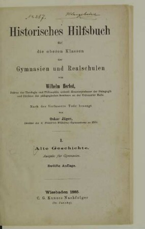 1G: Alte Geschichte