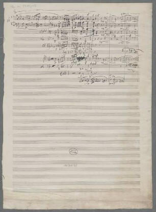Cenerentola, Excerpts. Sketches - BSB Mus.ms. 23153-12 : [without title]