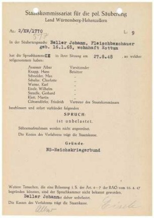 Beller, Johann
