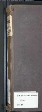 Gogerichtsregister Amt Blomberg