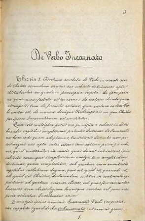 Tractatus de verbo incarnato
