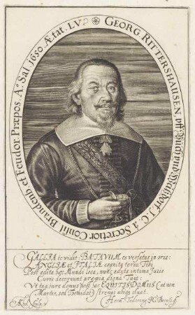 Bildnis des Georg Rittershausen