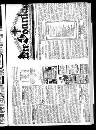 Der Sonntag. 1920-1922