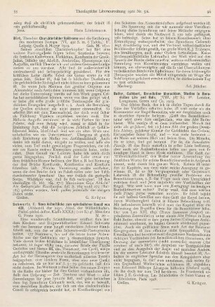 55-56 [Rezension] Schwartz, Eduard, Neue Aktenstücke zum ephesinischen Konzil von 431