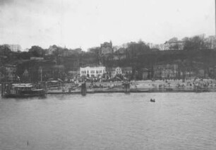 Övelgönne. Ufer der Norder-Elbe : Övelgönne. Ufer der Norder-Elbe