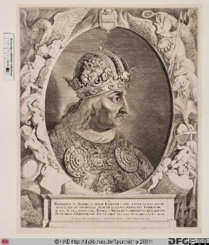 Bildnis Friedrich III., römisch-deutscher Kaiser (reg. 1440-93)