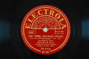 Der Tempel Brahmas strahlt : Duett aus "Die Perlenfischer", 1. Akt / Bizet