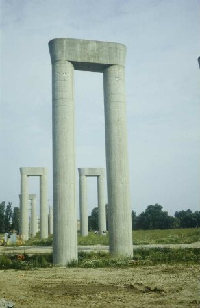 Saalebrücke, Schkortleben