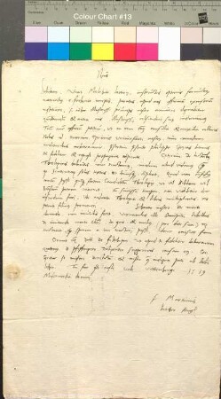 Luther an Spalatin. betrifft unter anderem: - Druckerei Melchior Lotters in Wittenberg. - Melanchthons Vorlesungen. - Ankündigung der Schrift "Ein Sermon von der. Bereitung zum Sterben"