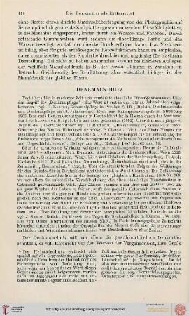 Denkmalschutz