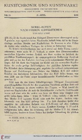 Nr. 26 (11. April 1919)