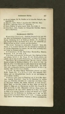 Beachtenswerte Schriften