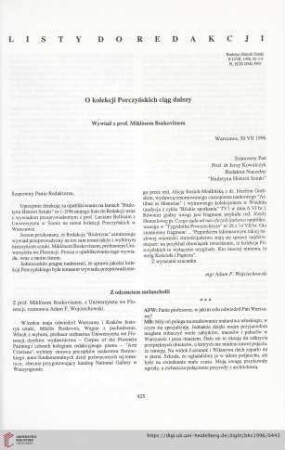 58: O kolekcji Porczyńskich ciąg dalszy