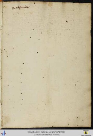 [1r] De rebus creditis.