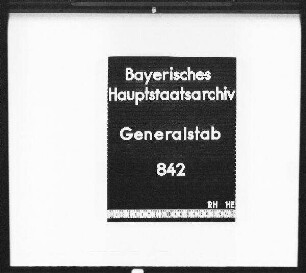 Korrespondenz mit dem Königl. württembergischen Generalquartiermeister-Stabs