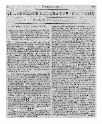 Beguelin, H. v.: Historisch-kritische Darstellung der Accise- und Zollverfassung in den Preußischen Staaten. Berlin: Unger 1797