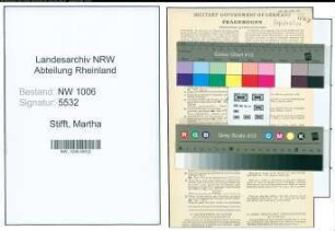 Entnazifizierung Martha Stifft , geb. 24.10.1909 ()
