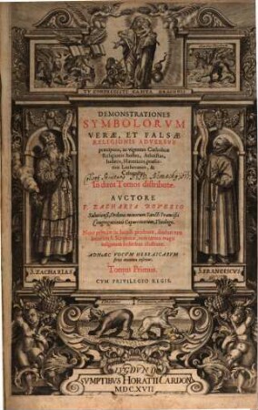 Demonstrationes Symbolorum verae et falsae Religionis, 1