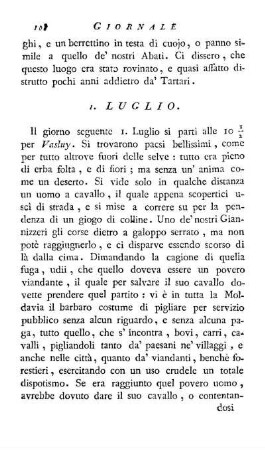 1. Luglio. - 15. Luglio