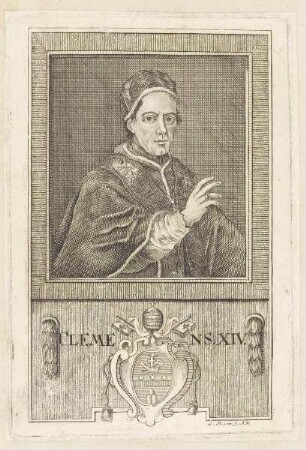 Bildnis des Papst Clemens XIV.