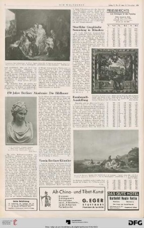 Nr. 45 (15. Nov. 1936), S. 2: Preisberichte