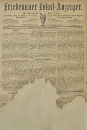 Nr. 274, 21.11.1907