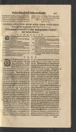 Die fünff und dreyssigiste Observation.