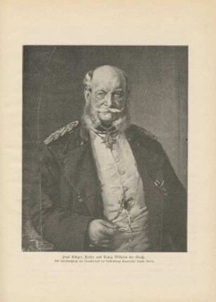 Paul Krüger, Kaiser und König Wilhelm der Große