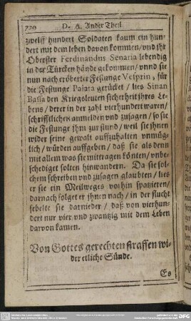 Von Gottes gerechten straffen wider etliche Sünde