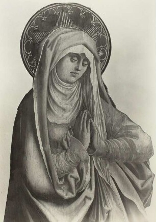 Maria aus einer Kreuzigungsgruppe