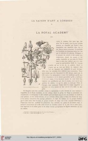 3: La saison d'art à Londres, [2] : La Royal Academy
