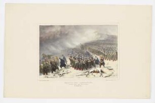 Marche sur Constantine..., Blatt 5 der Folge "Retraite de Constantine"