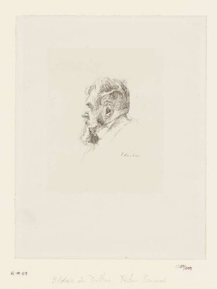 Bildnis Dichter Tristan Bernard