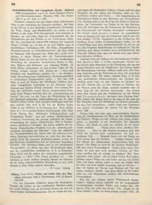 89 [Rezension] Auslandsdeutschtum und evangelische Kirche. Jahrbuch 1938