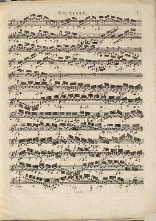 VI variations pour la Guitarre seule