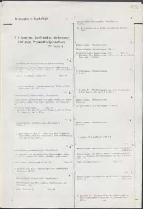 1. Allgemeines, Enzyklopädien, Wörterbücher, Sammlungen, Propädeutik, Systematische Philosophie