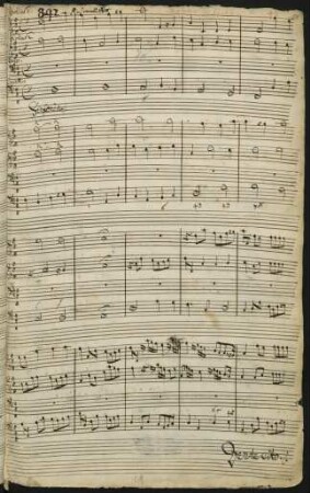 O quam felix quam serena; B, vl (2), bc