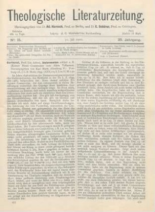 433-436 [Rezension] Bertholet, Alfred, Deuteronomium erklärt